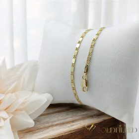   Antialergijska pozlaćena ogrlica "Goldfilled", u nekoliko veličina i debljine 2mm , boja 14K