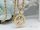 Antialergijska ogrlica Goldfilled 55cm / 3mm + privjesak djevica 18K boja