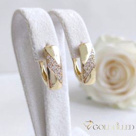 Goldfilled Antialergeni Naušnice 16mm 14K Boja
