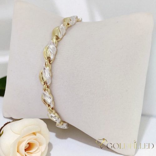 Ekskluzivna antialergijska pozlaćena narukvica "Goldfilled",u nekoliko veličina /7 mm, boja 14K