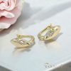 Goldfilled Antialergeni Naušnice 16mm 14K Boja