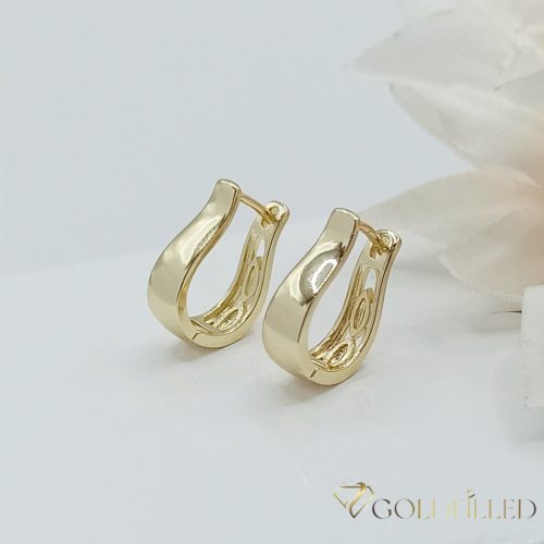 Goldfilled Antialergeni Naušnice 17mm 14K Boja