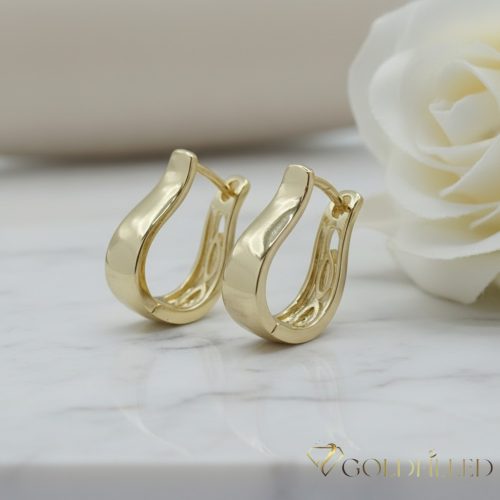 Goldfilled Antialergeni Naušnice 17mm 14K Boja