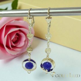 Goldfilled Antialergični Naušnice 54mm 14K boja