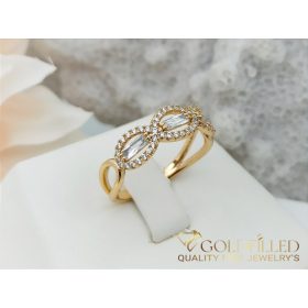   Antialergijski prsten „Goldfilled” u različitim veličinama, boja 18K