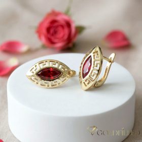 Goldfilled Antialergeni Naušnice 20 mm 14K Boja