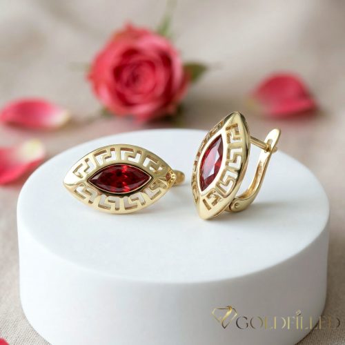 Goldfilled Antialergeni Naušnice 20 mm 14K Boja