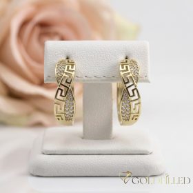 Goldfilled Antialergeni Naušnice 26 mm 14K Boja