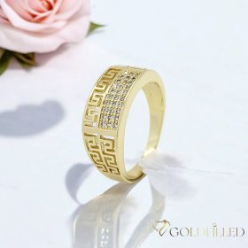   Antialergijski prsten „Goldfilled” u različitim veličinama, boja 14K