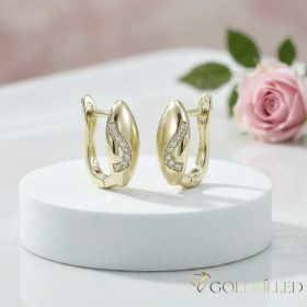 Goldfilled Antialergeni Naušnice 16mm 14K Boja