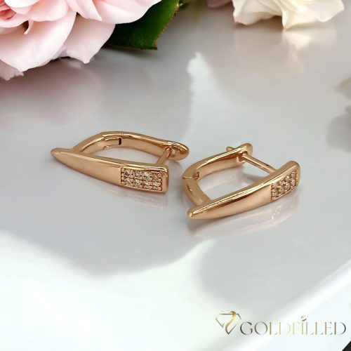 Goldfilled Antialergeni Naušnice 17mm 18K Boja