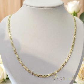   Antialergijska ogrlica Goldfilled 50cm duga i 4mm široka Boja 14K