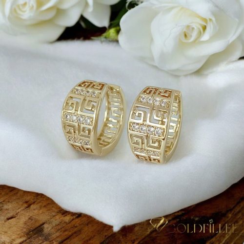 Goldfilled Antialergeni Naušnice 20 mm 14K Boja
