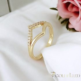   Antialergijski prsten „Goldfilled” u različitim veličinama, boja 14K