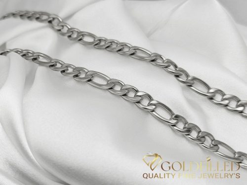 Antialergijska pozlaćena ogrlica „Goldfilled“, duljina 55 cm i debljina 6 mm, 