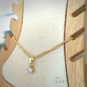 Goldfilled Narukvica za gležanj 27cm/2mm Boja 14K