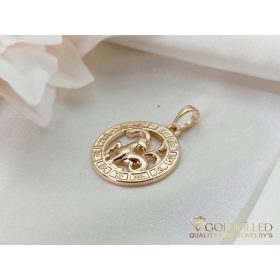 Goldfilled Antialergijski Medaljon 28mm 18K boja