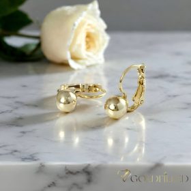 Goldfilled Antialergeni Naušnice 14 mm 14K Boja 
