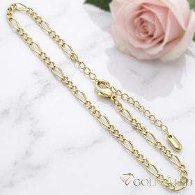 Goldfilled Narukvica za gležanj Max. 27cm Boja 14K