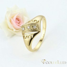   Antialergijski prsten „Goldfilled” u različitim veličinama, boja 14K