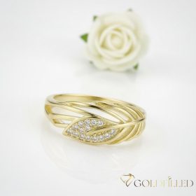   Antialergijski prsten „Goldfilled” u različitim veličinama, boja 14K