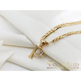 Goldfilled antialergijska ogrlica 50cm/3,8mm 18K boja	