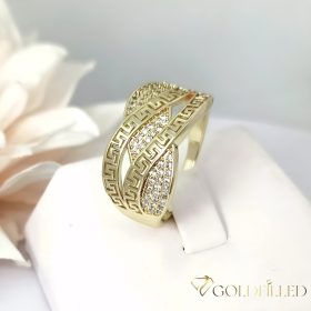   Antialergijski prsten „Goldfilled” u različitim veličinama, boja 14K