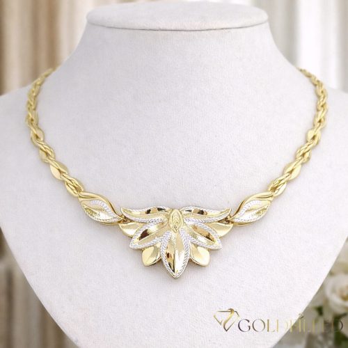 Ekskluzivna antialergijska ogrlica „Goldfilled” 45cm/7,2mm, 14K višebojna