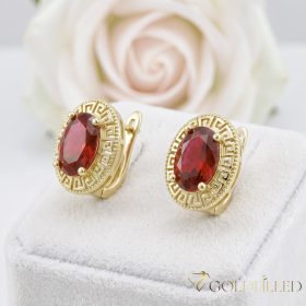 Goldfilled Antialergeni Naušnice 18 mm 14K Boja