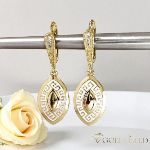 Goldfilled Antialergijske naušnice 42mm 14K boja	