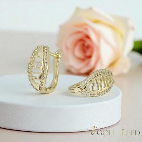 Goldfilled Antialergeni Naušnice 17mm 14K Boja