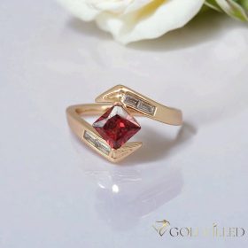   Antialergijski prsten „Goldfilled” u različitim veličinama, boja 18K