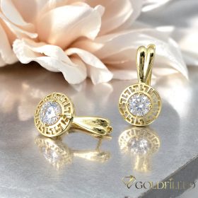 Goldfilled Antialergeni Naušnice 19 mm 14K Boja