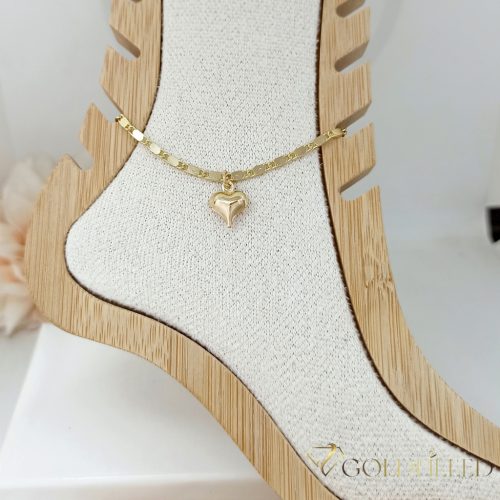 Goldfilled Narukvica za gležanj 29cm/2,5mm Boja 14K