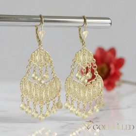 Goldfilled Antialergijske naušnice 78mm 14K boja