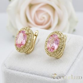Goldfilled Antialergeni Naušnice 18 mm 14K Boja