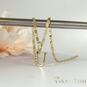   Antialergijska pozlaćena ogrlica "Goldfilled", u nekoliko veličina i debljine 2 mm, boja 14K