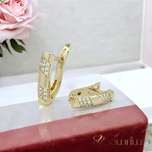 Goldfilled Antialergeni Naušnice 17mm 14K Boja