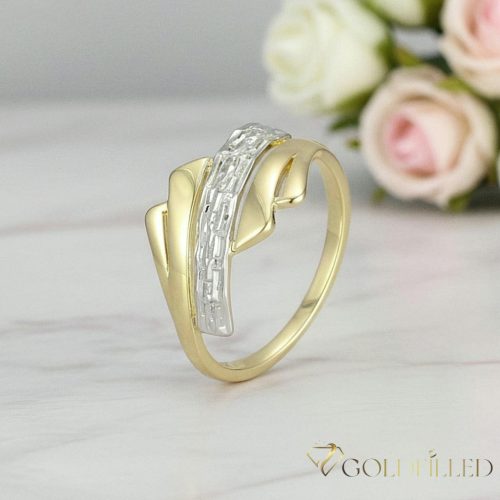 Antialergijski prsten „Goldfilled” u različitim veličinama, boja 14K