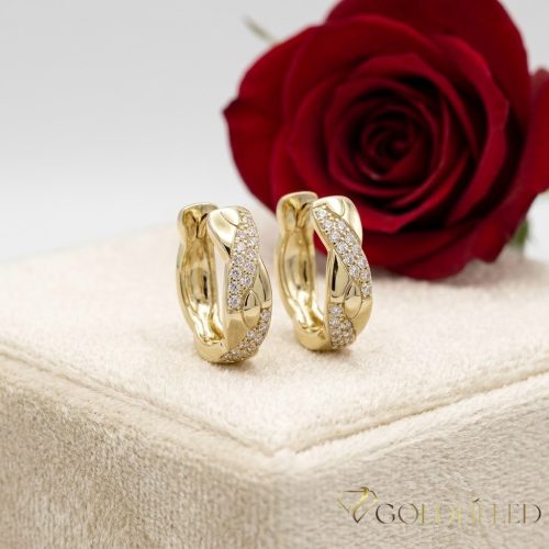 Goldfilled Antialergeni Naušnice 20 mm 14K Boja