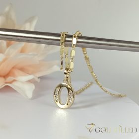   Antialergijska pozlaćena ogrlica "Goldfilled", u nekoliko veličina i debljine 2 mm, boja 14K