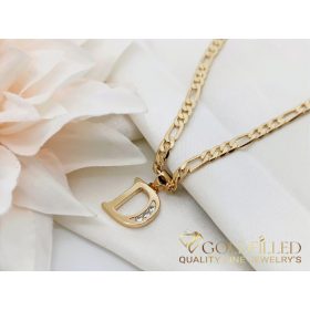 Goldfilled antialergijska ogrlica 50cm/3,8mm 18K boja	