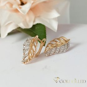 Goldfilled Antialergeni Naušnice 20mm 18K Boja