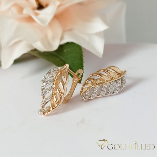 Goldfilled Antialergeni Naušnice 20mm 18K Boja