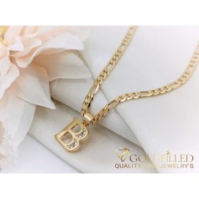 Goldfilled antialergijska ogrlica 50cm/3,8mm 18K boja	