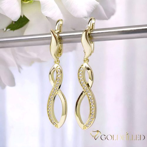 Goldfilled Antialergični Naušnice 50mm 14K boja