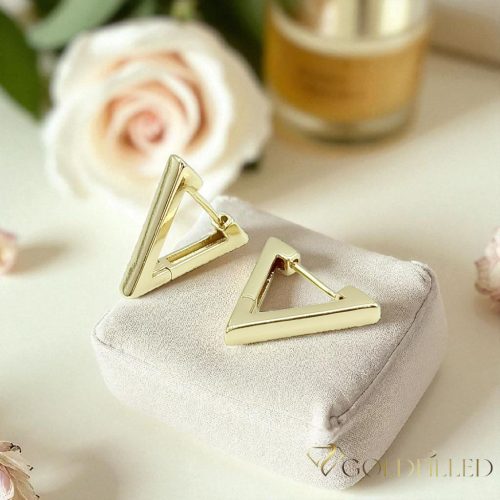 Goldfilled Antialergeni Naušnice 16mm 14K Boja