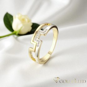   Antialergijski prsten „Goldfilled” u različitim veličinama, boja 14K