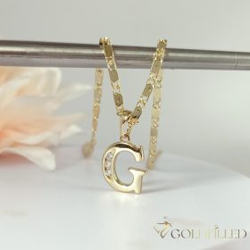   Antialergijska pozlaćena ogrlica "Goldfilled", u nekoliko veličina i debljine 2 mm, boja 14K