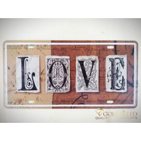 DEKORATIVNA METALNA PLOČA 15X30 CM